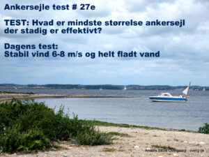 Ankersejle test # 27 e