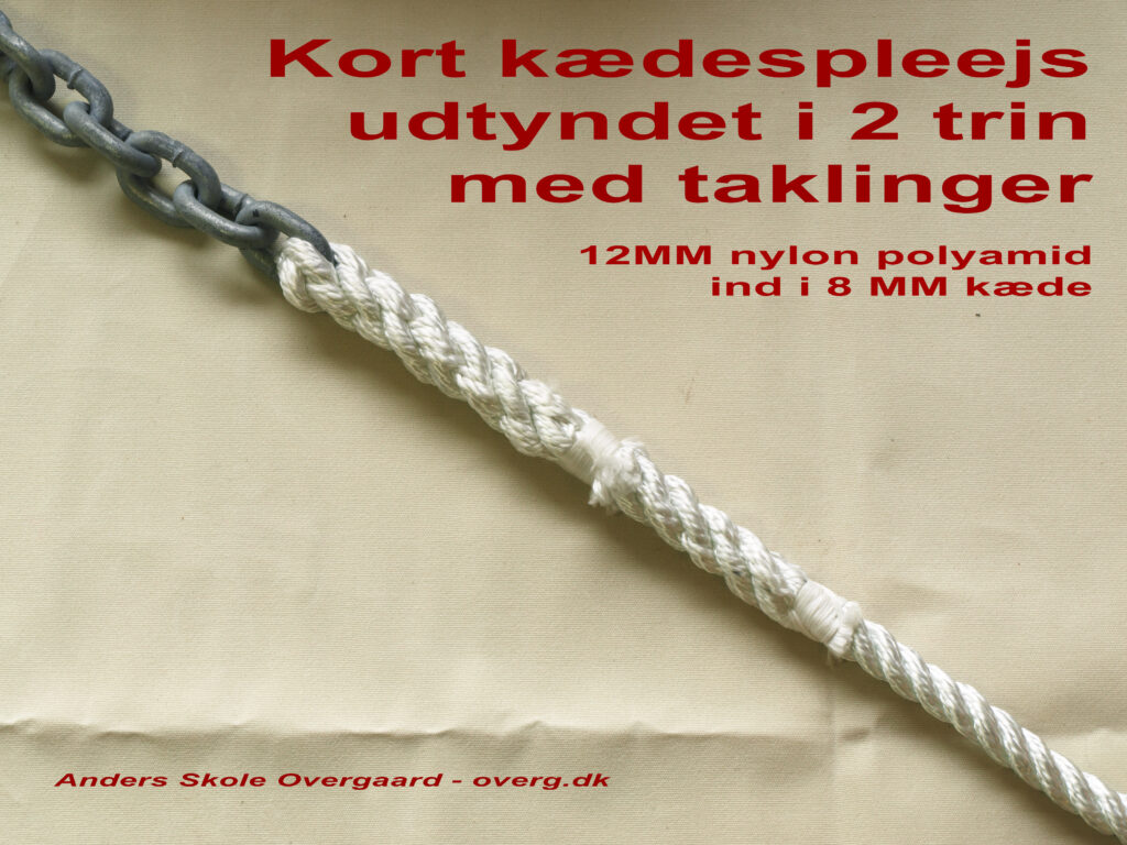 Kort kædesplejs