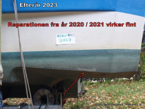 Efterår 2023 Coppercoat. Reparation 2020 ser god ud.