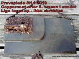 Prøveplade efter sæson 2019 ikke skrubbet ren