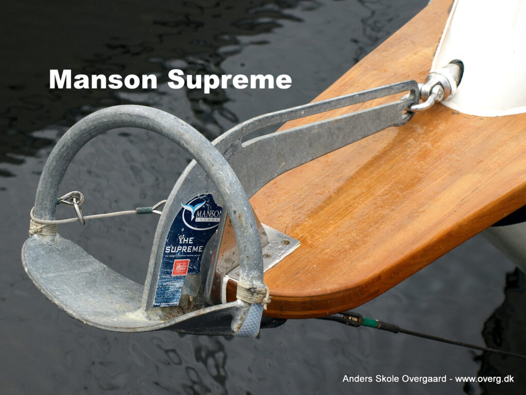 Manson Supreme anker - størrelse 10 kg