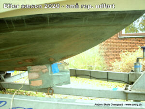 Efter sæson 2020 - bund med reparationer