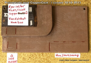 Coppercoat prøveplade