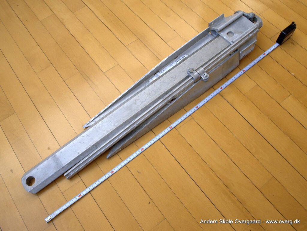 Letvægtsanker kan skilles ad, her et Guardian 23