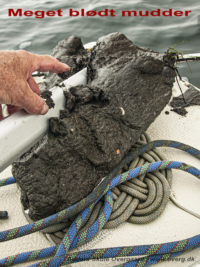 Bundprøve - meget blødt mudder