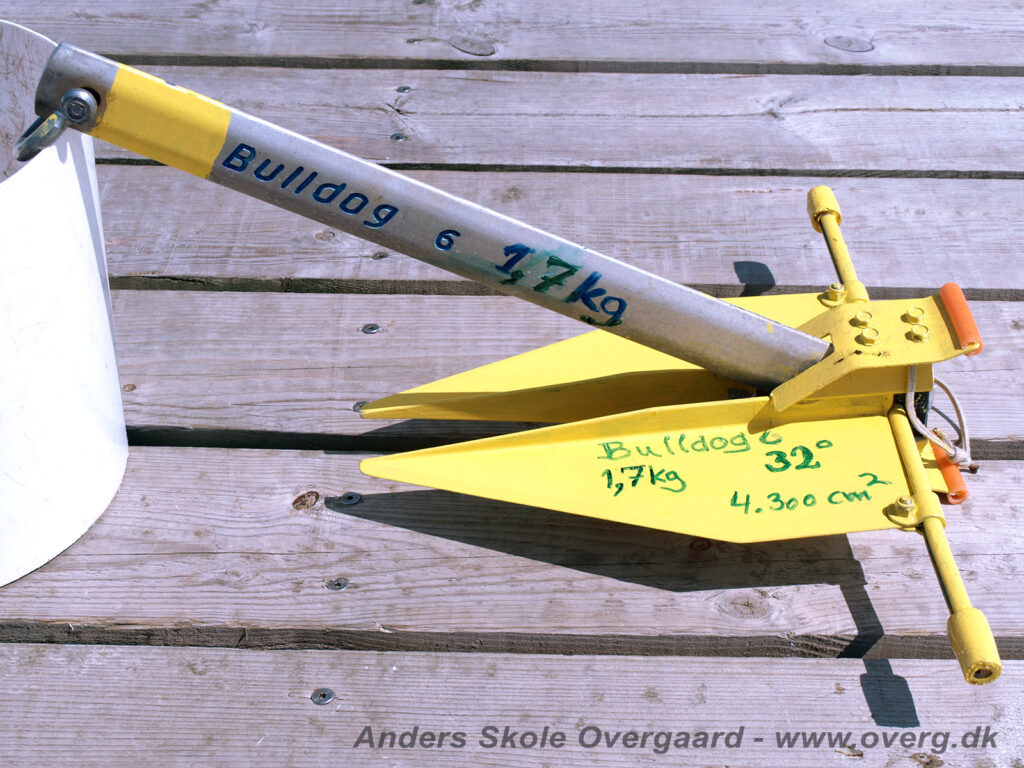 Bulldog 6 med hjemmelavede "Mud-Palms"