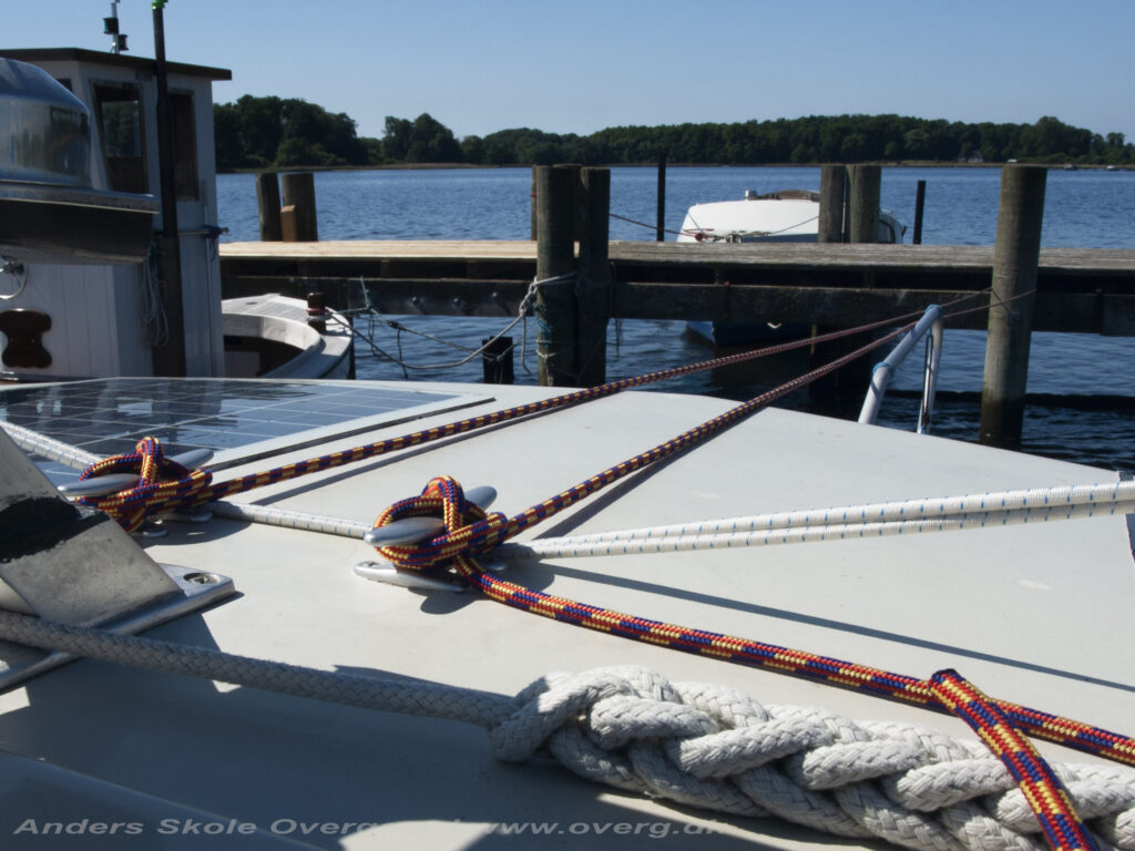 Manøvreline eller "spring" til havnemanøvre 2