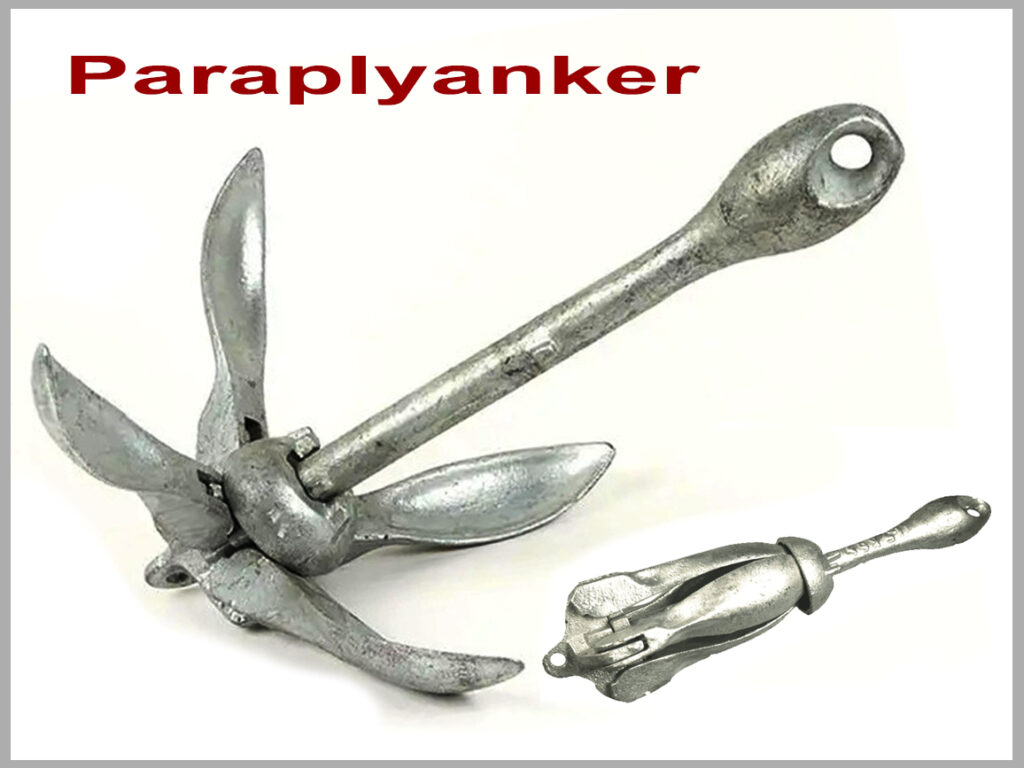Paraplyanker - kan foldes sammen