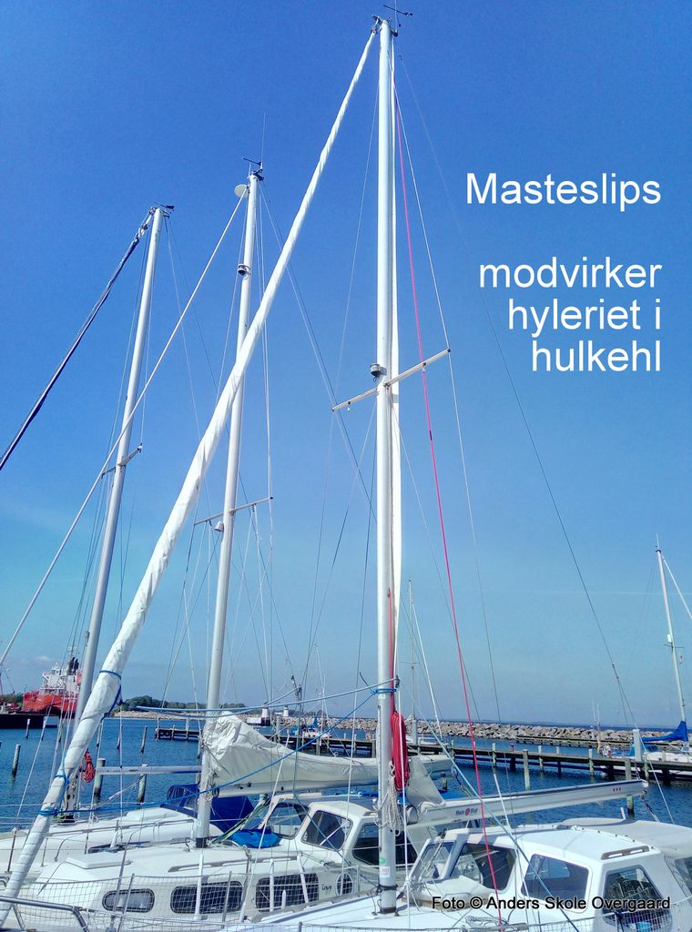 Masteslips - den lange smalle strimmel - stopper hyleriet i hulkehlen